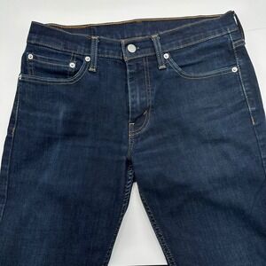 Levis 511 Slim Fit Jeans Mens 31x32 Dark Wash Indigo Denim 04511-3642
Knee fade